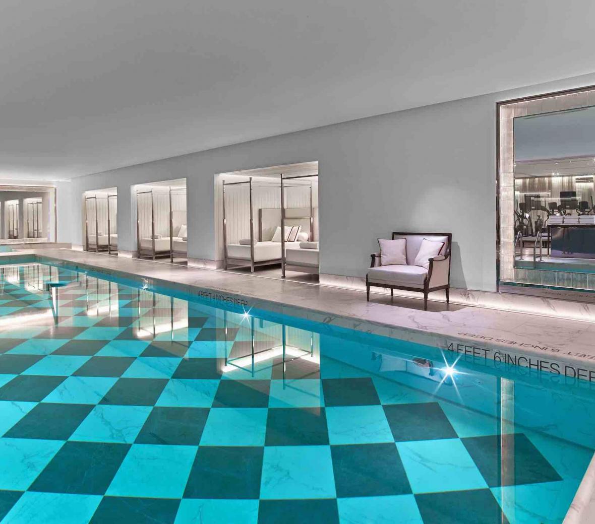 Baccarat Hotel New York Indoor Pool